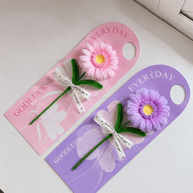Pink Blossom Flower Card